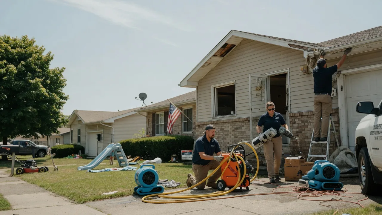 Water Damage Restoration in Bringhurst, IN near me